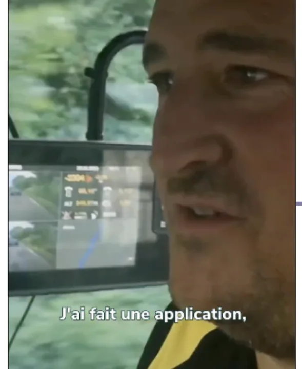 Publicité HYGO · vidéo en cabine de tracteur